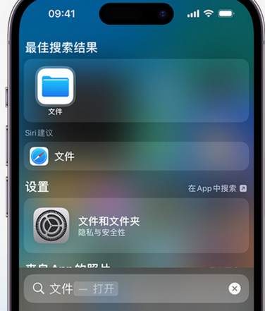 钦北apple维修中心分享iPhone文件应用中存储和找到下载文件 