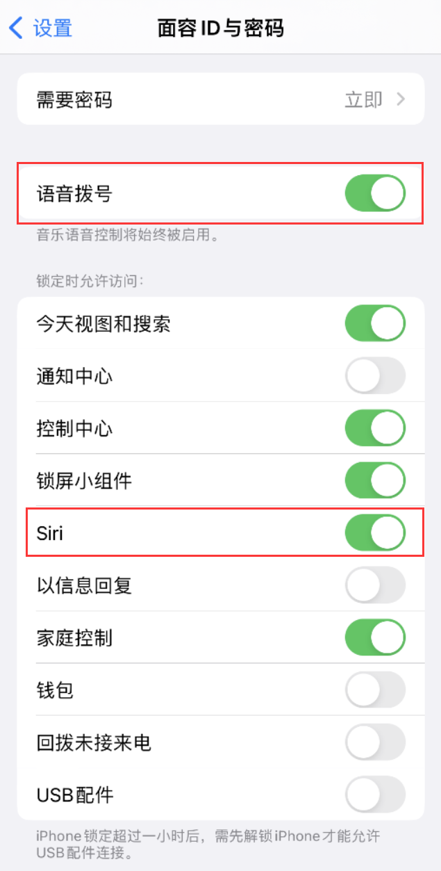 钦北苹果维修网点分享不解锁 iPhone 的情况下通过 Siri 拨打电话的方法 